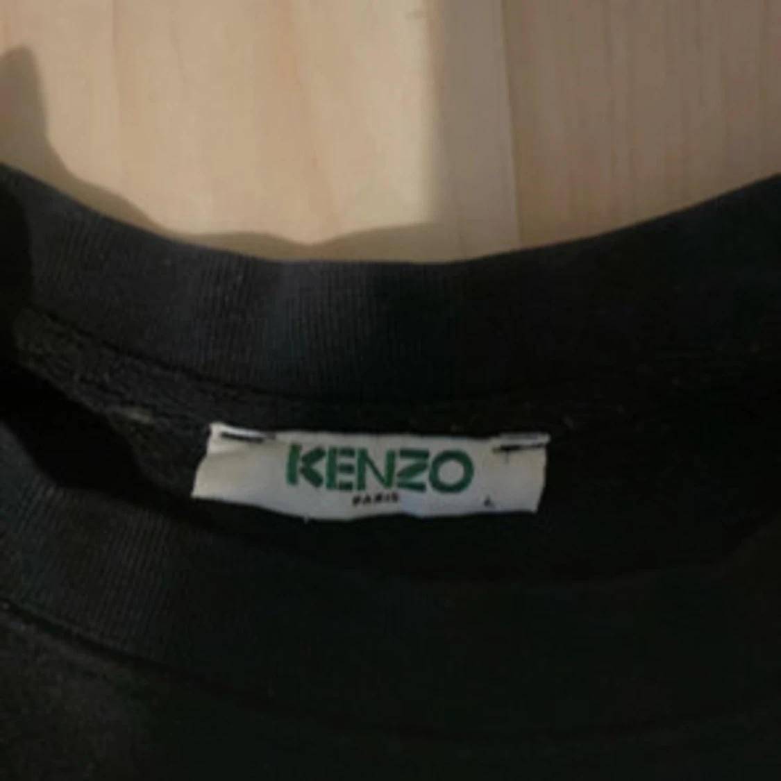 Svart Kenzo sweatshirt med tiger - 2