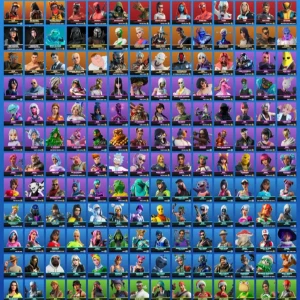 Fortnite konto , Travis scott , Wonder, Minty axe , Leviathan Axe - Säljer ett stackat konto med Travis scott  och wonder samt minty axe , leviathan axe 