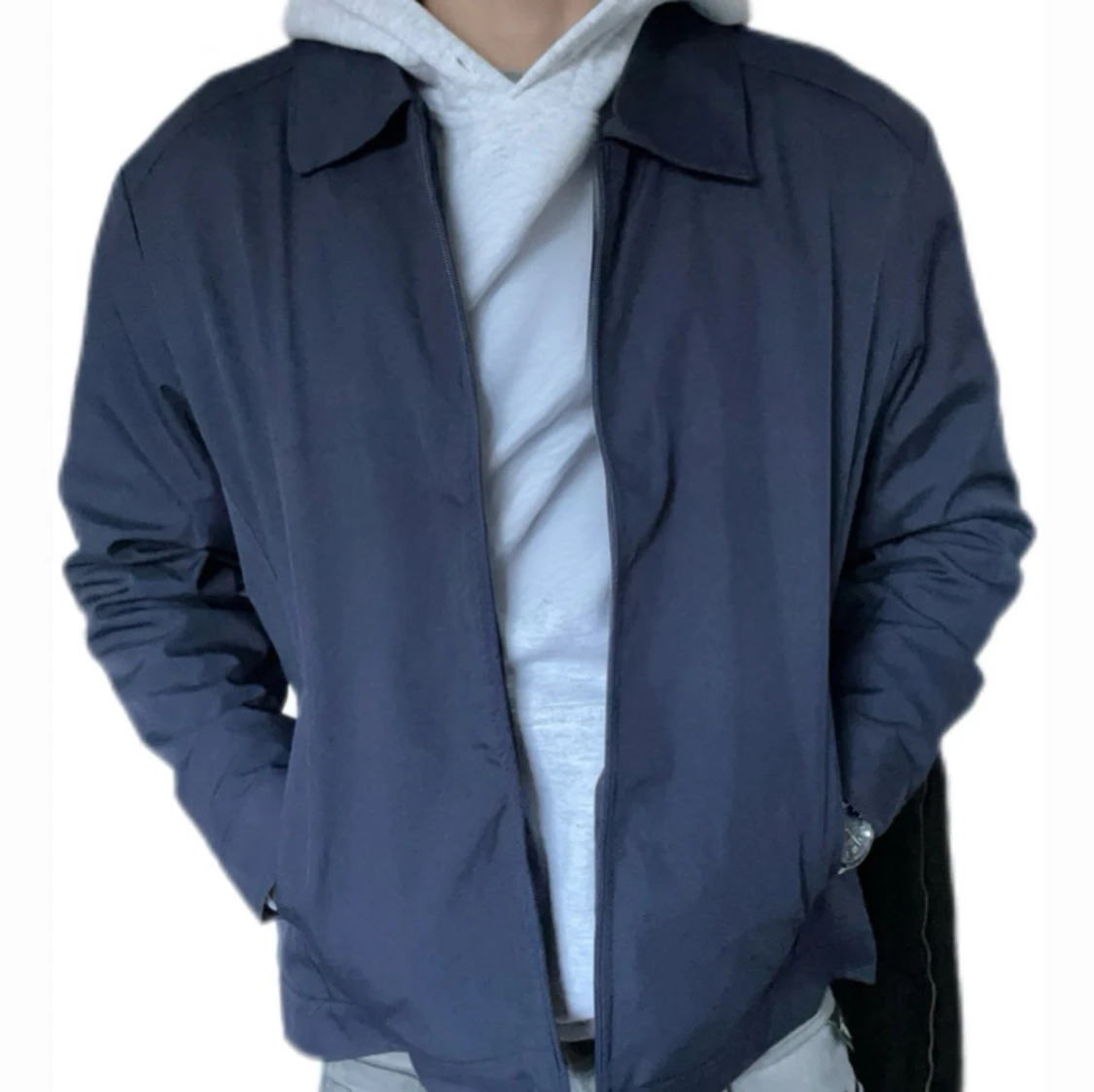 Mörkblå Overshirt 