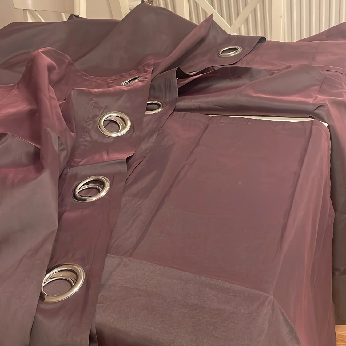 4-pack gardinlängd från IKEA med tofsomtag - 3