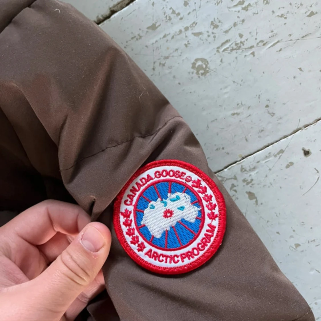 Brun Canada Goose dunjacka - 2