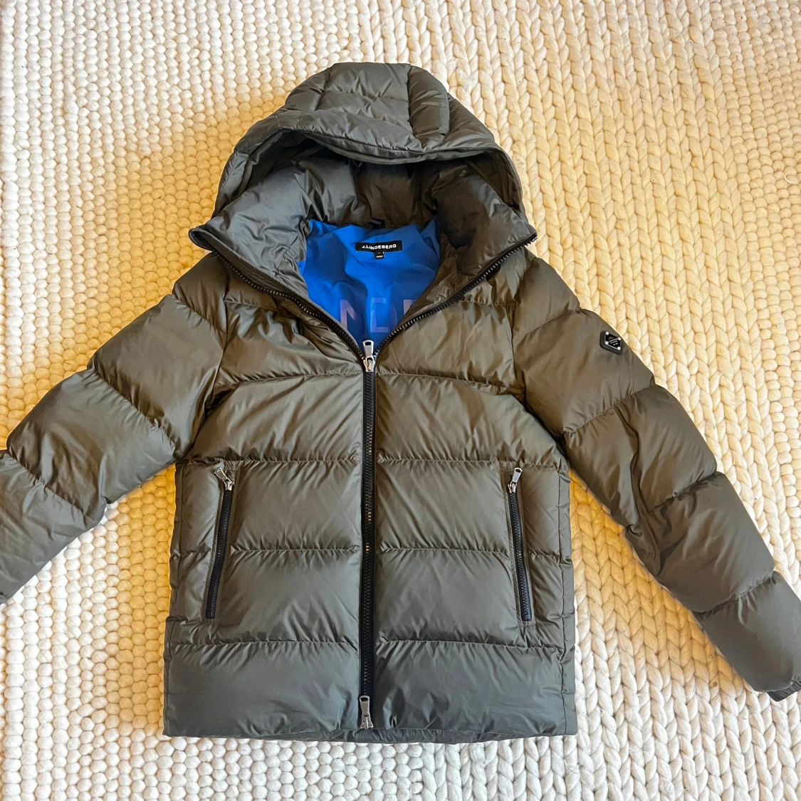 Grön pufferjacka från J.Lindeberg - 2