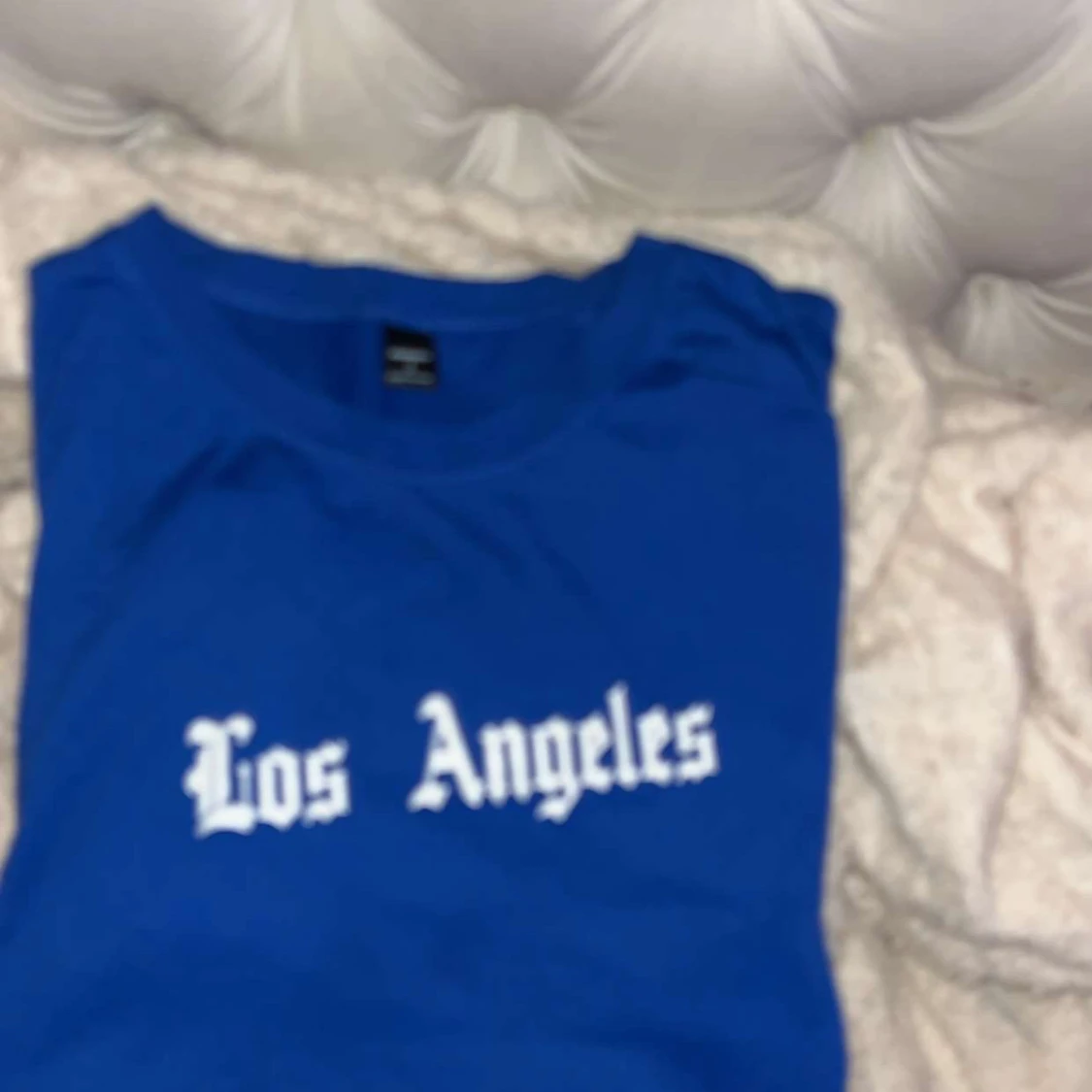 Blå Los Angeles t-shirt - 1