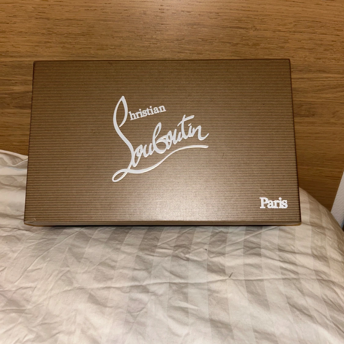 Christian Louboutin grå mockasneakers - 2