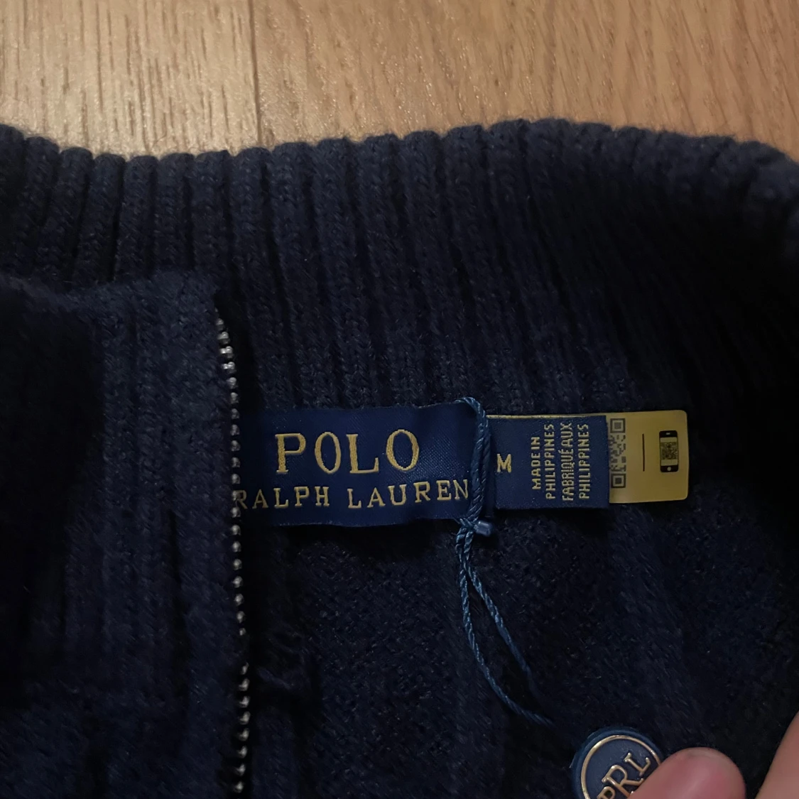 Marinblå stickad tröja Polo Ralph Lauren - 2