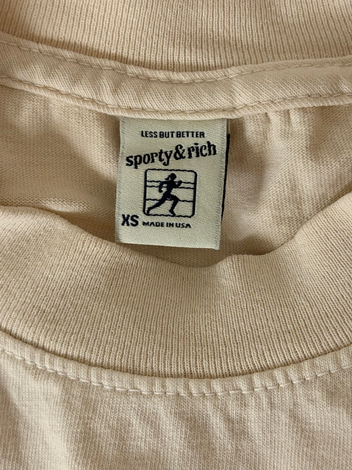 Beige t-shirt Sporty & Rich XS - 2