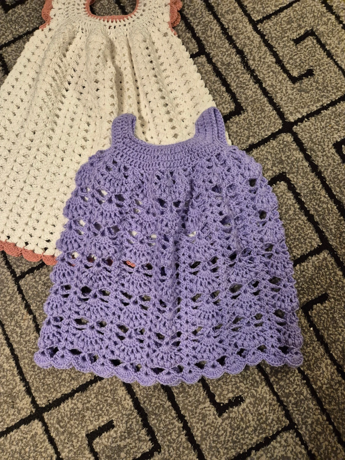 Två virkade sommarklänningar - 1