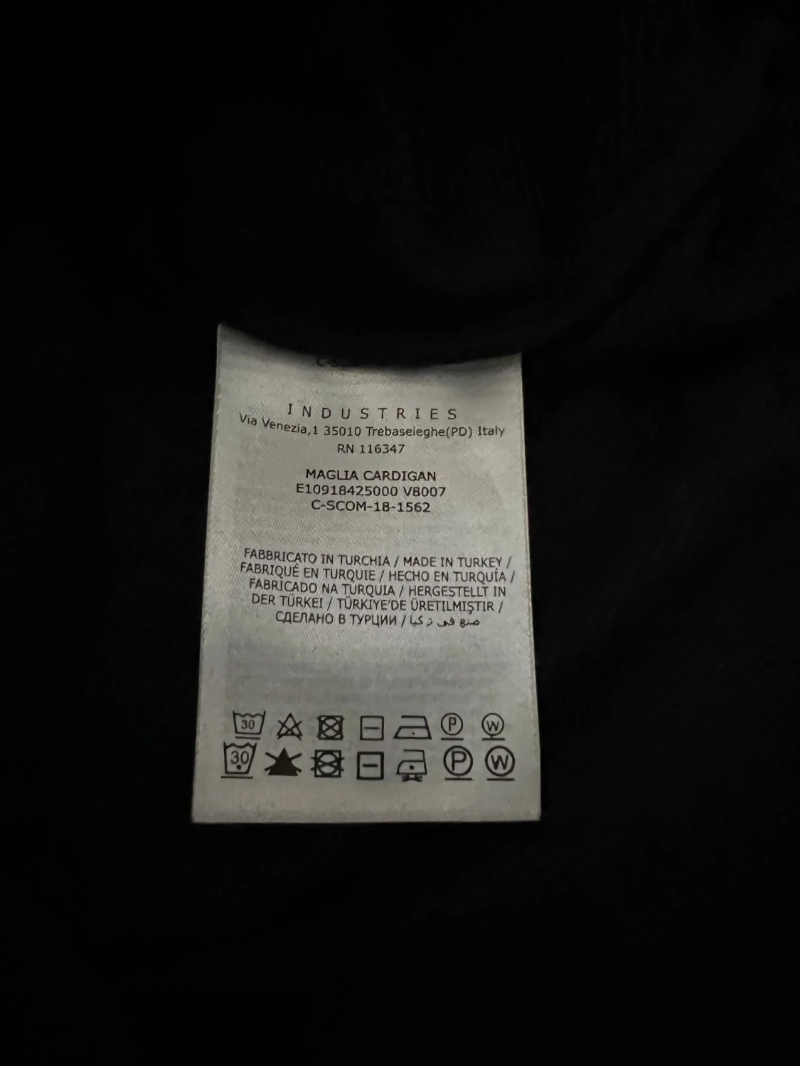 Mörkblå Moncler Zip Hoodie Storlek L (Passar Bättre Som Medium) - 5