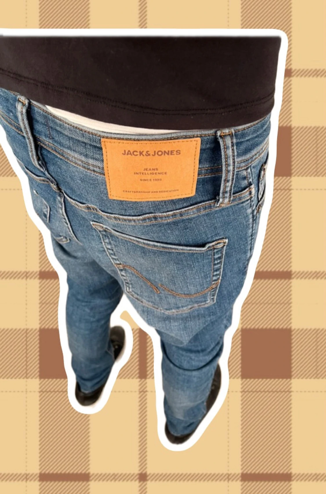 Blå slim jeans från Jack & Jones - 1