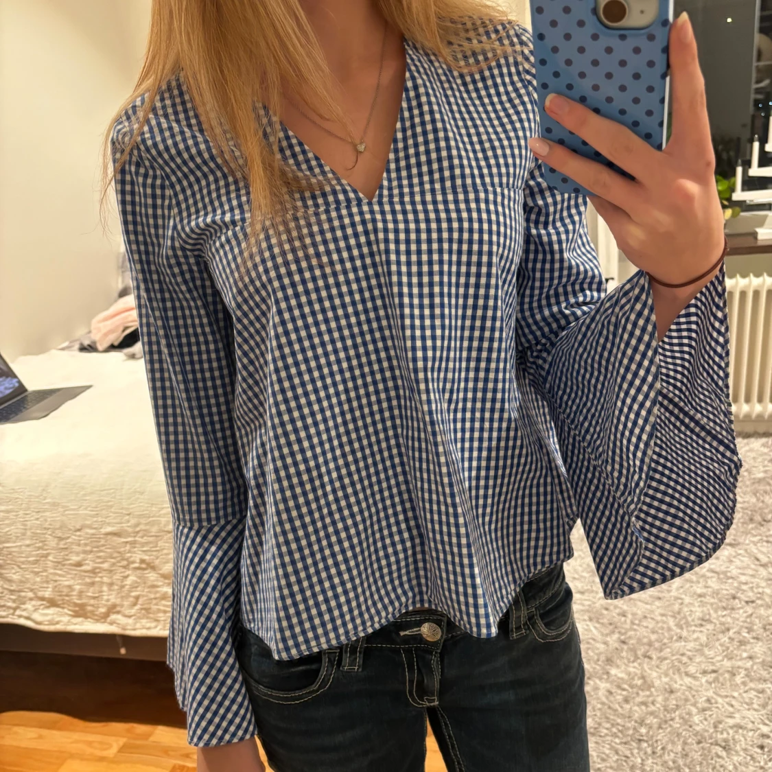 Långärmad blus - 1