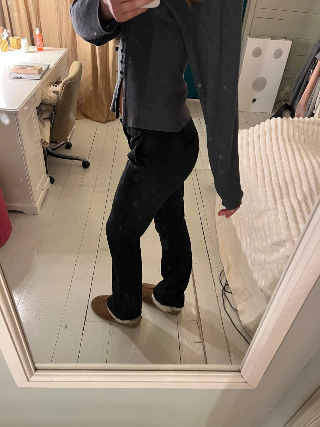 lågmidjade  kostymbyxor- Bik bok - 4