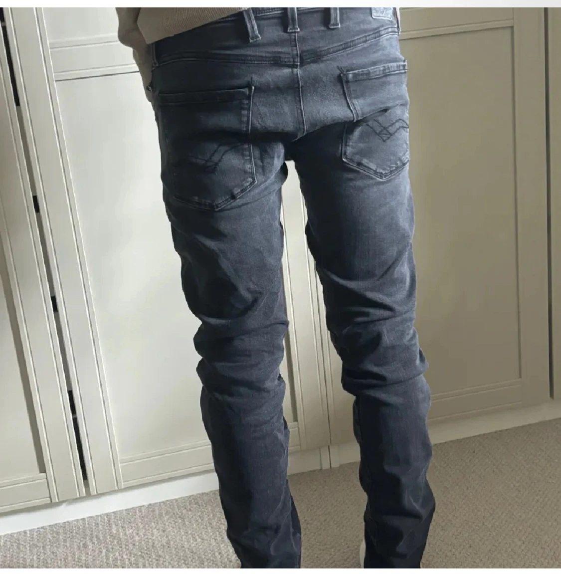 Replay Anbass svarta jeans, storlek 31/34 - 1