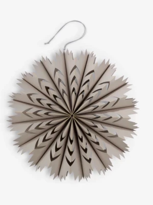 Julstjärna - Beiga julstjärnor i papp. Ø35 helt nya oöppnade i kartong. Finns 4 stycken. 25kr/st