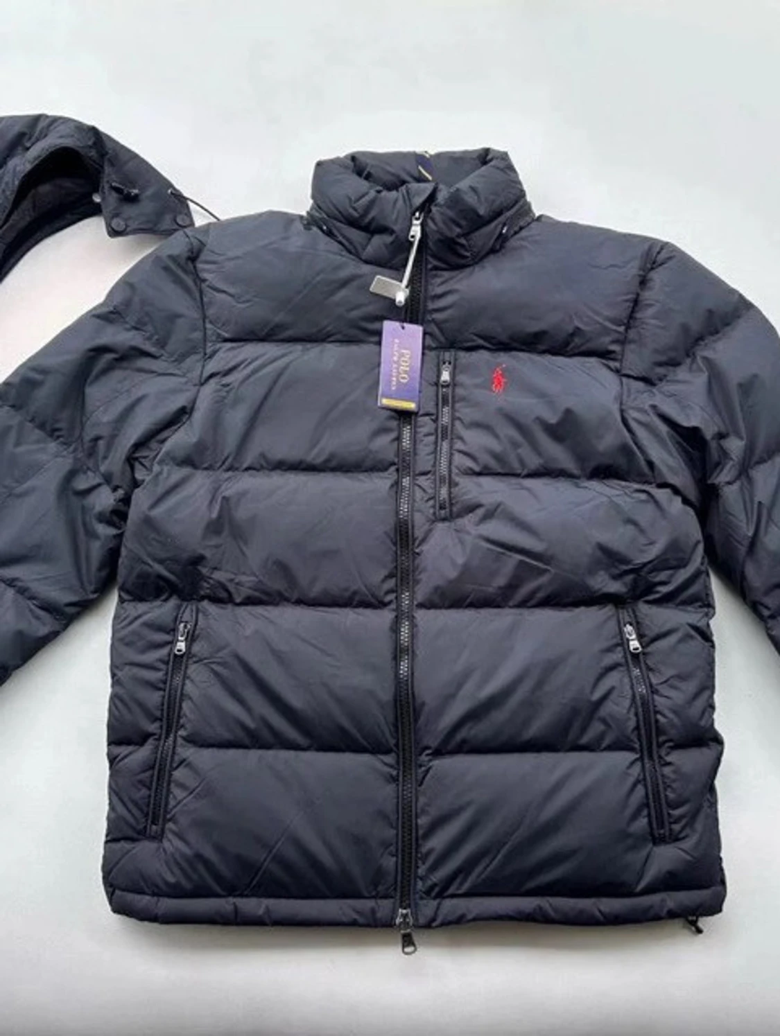 Svart pufferjacka från Polo Ralph Lauren - 1