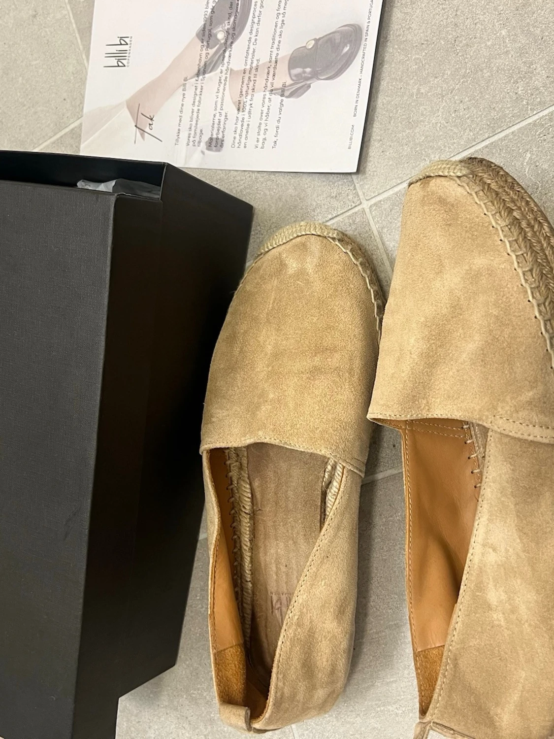 Beige espadrillos från Billi Bi - 1