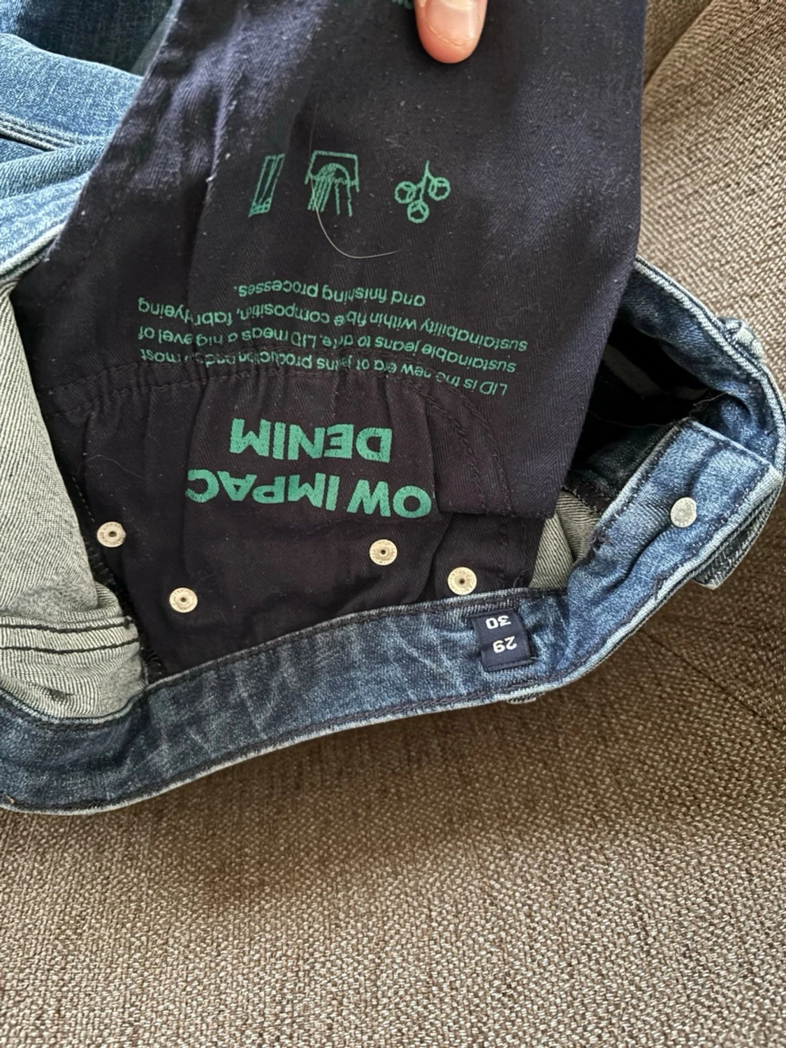 Jack and Jones blå jeans - 4