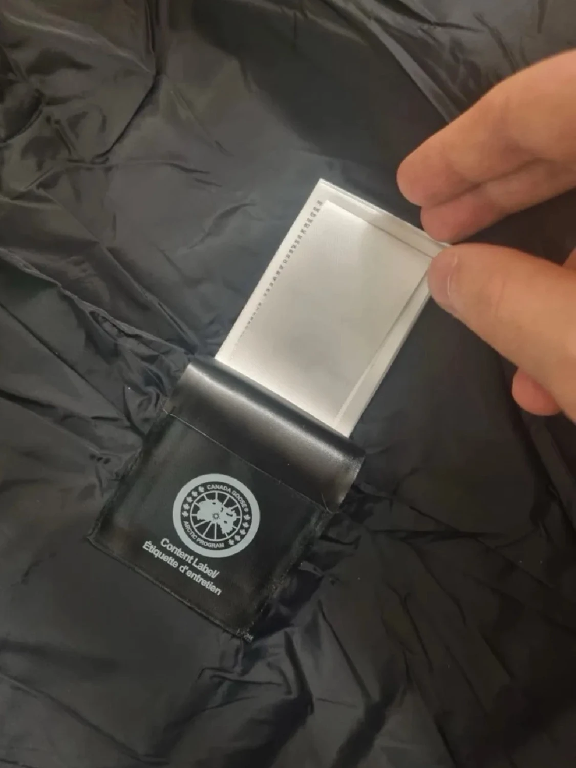 Grå Canada Goose dunjacka M - 3