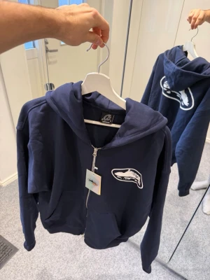 Corteiz navy blue zipper hoodie - Size M, true to size