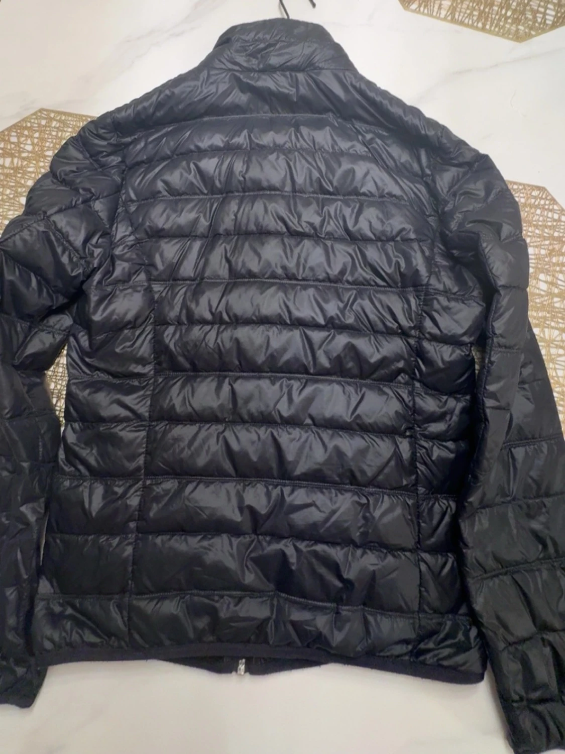 Svart quiltad pufferjacka EA7 - 4