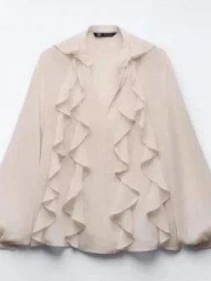 Zara rosa beige blus  - Säljer denna Zara blus i rosa/beige  