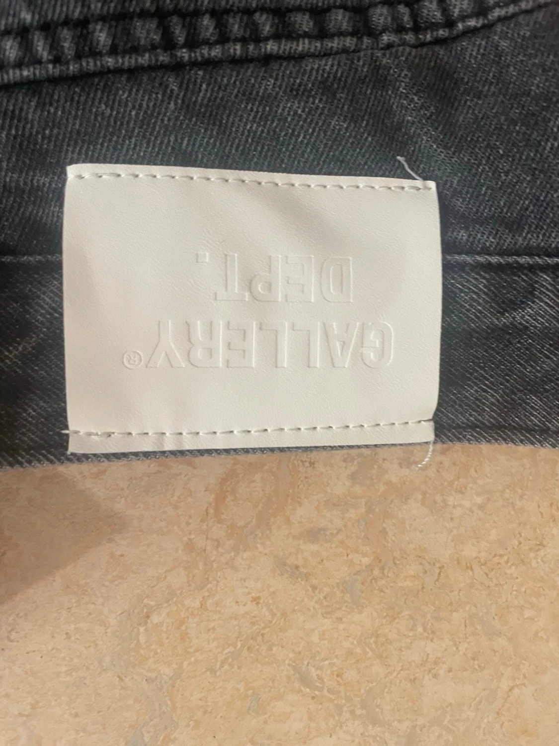 Gallery Dept. jeans med färgstänk i blå - 4