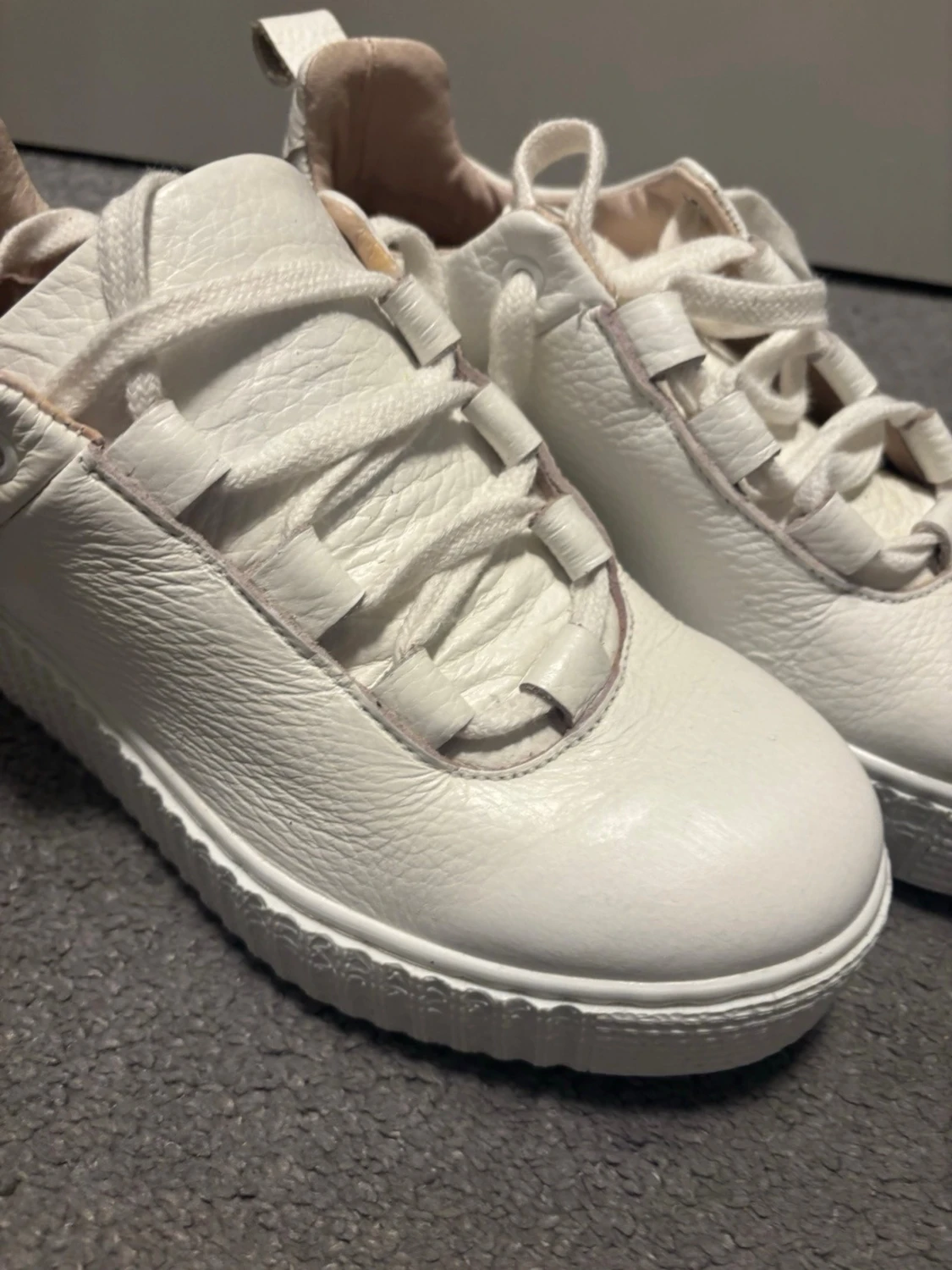 Samsøe Samsøe sneakers skinn  - 1