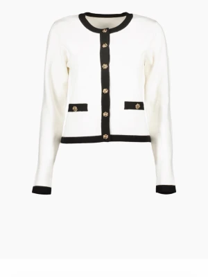 Kofta - svart och vit - En super fin kofta med guld detaljer på! Storlek Xs, köpte från New Yorker AMISU. 🥰 Pris går att diskuteras 