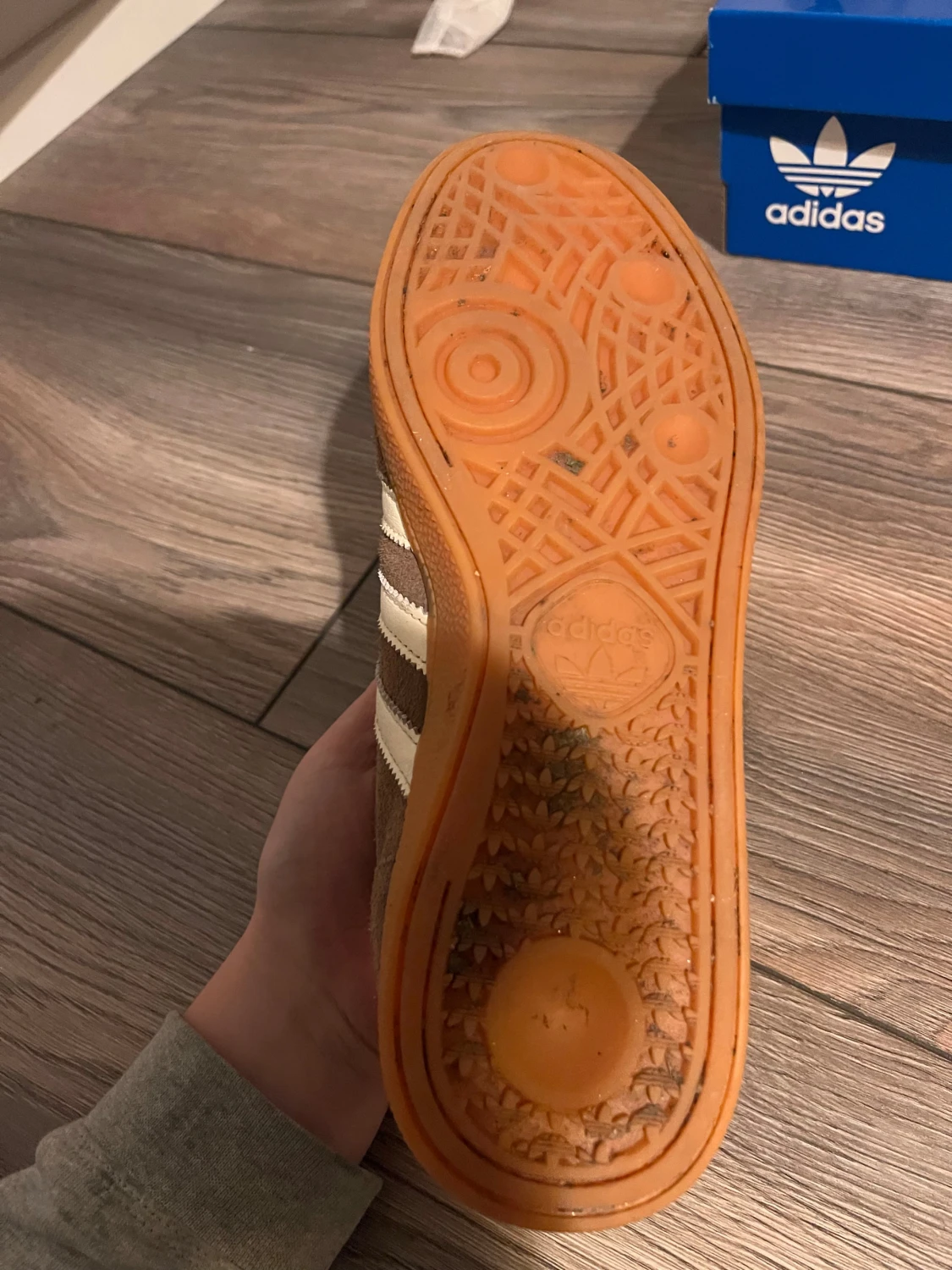 Adidas Spezial bruna sneakers - 4