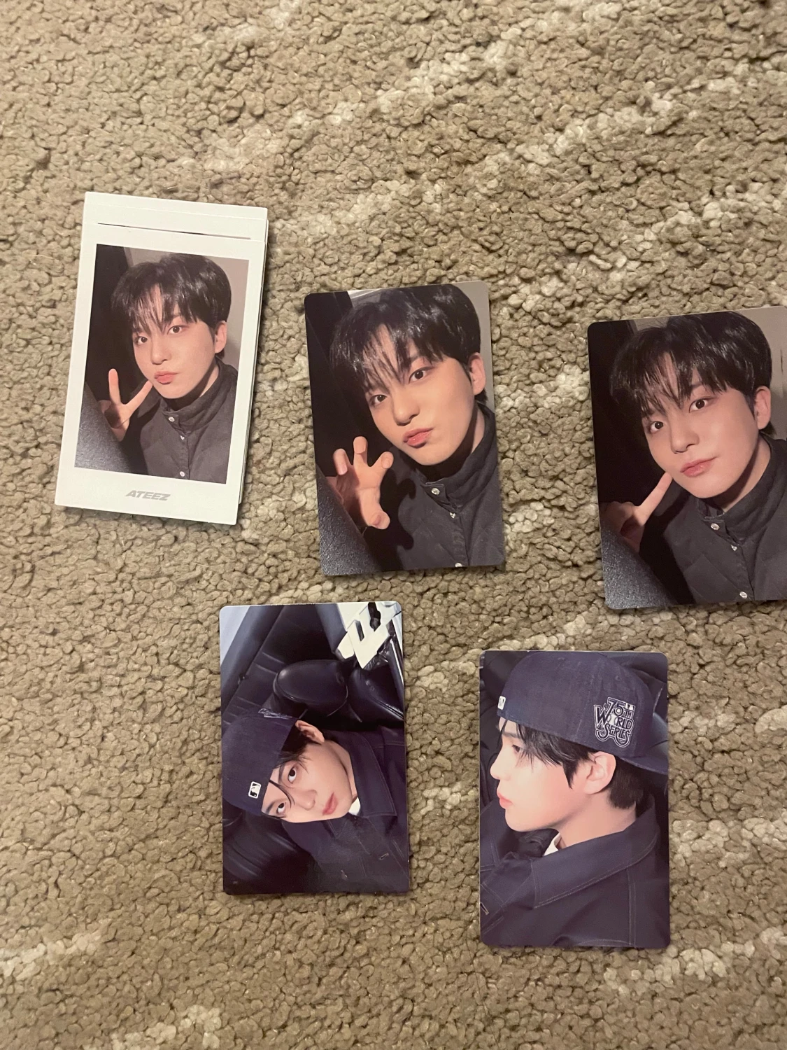 Ateez photocards golden hour pt. 3 - 6