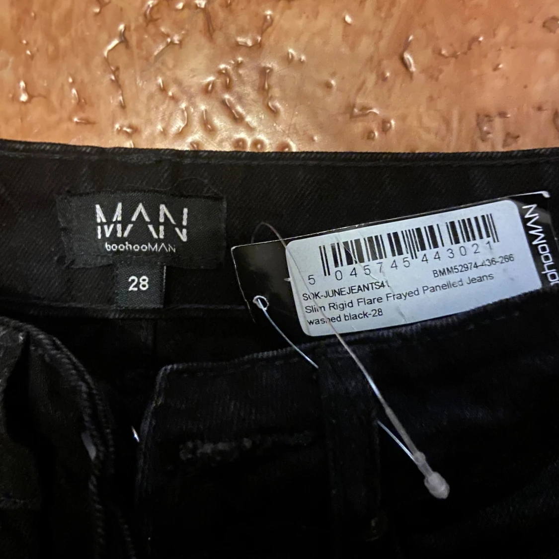 Svarta flare jeans från boohooMAN - 3