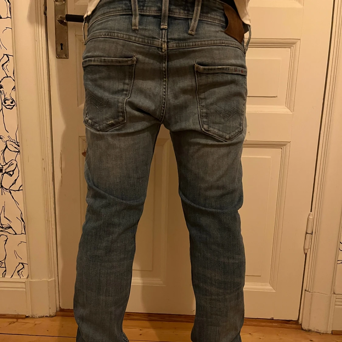 Replay jeans i ljusblå. - 1