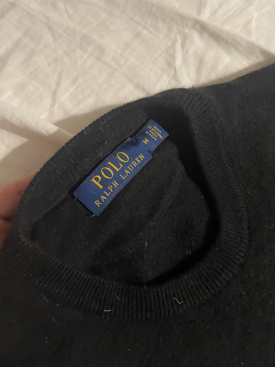 Svart stickad tröja Polo Ralph Lauren - 1