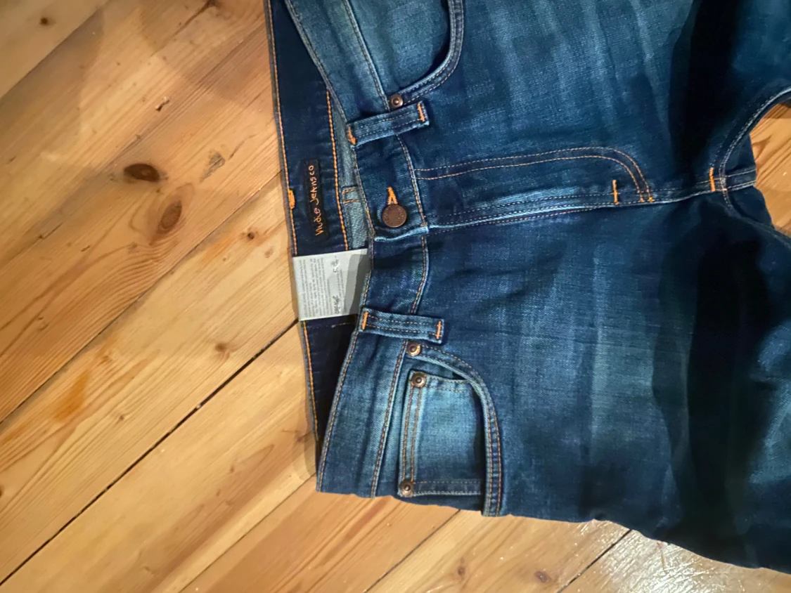 Nudie Jeans blå denimjeans - 2