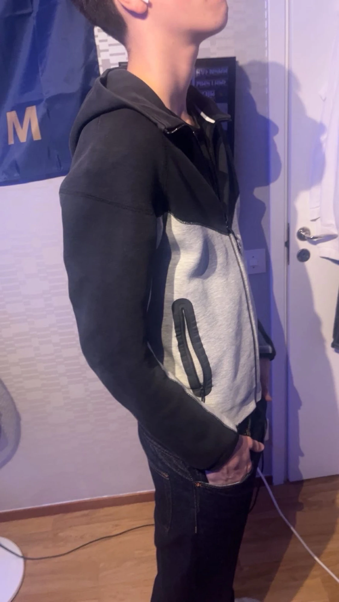 Svartgrå nike tech  - 2