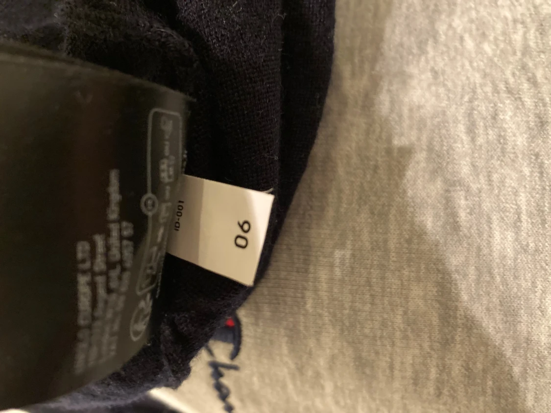 Mörkblå stickad tröja från Uniqlo - 6