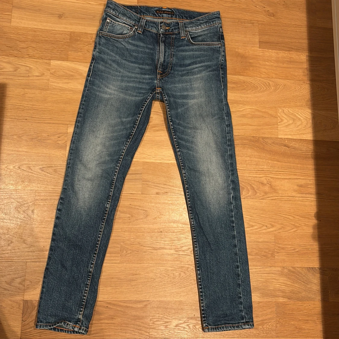 Nudie Jeans Lean Dean blå jeans 27/30