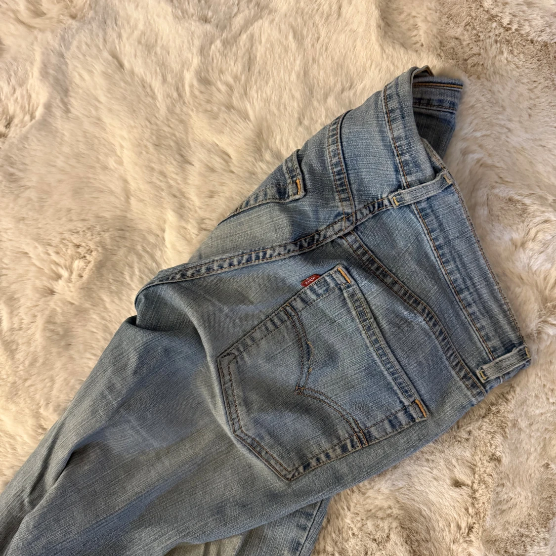 Levis 517 ljusblå bootcut jeans