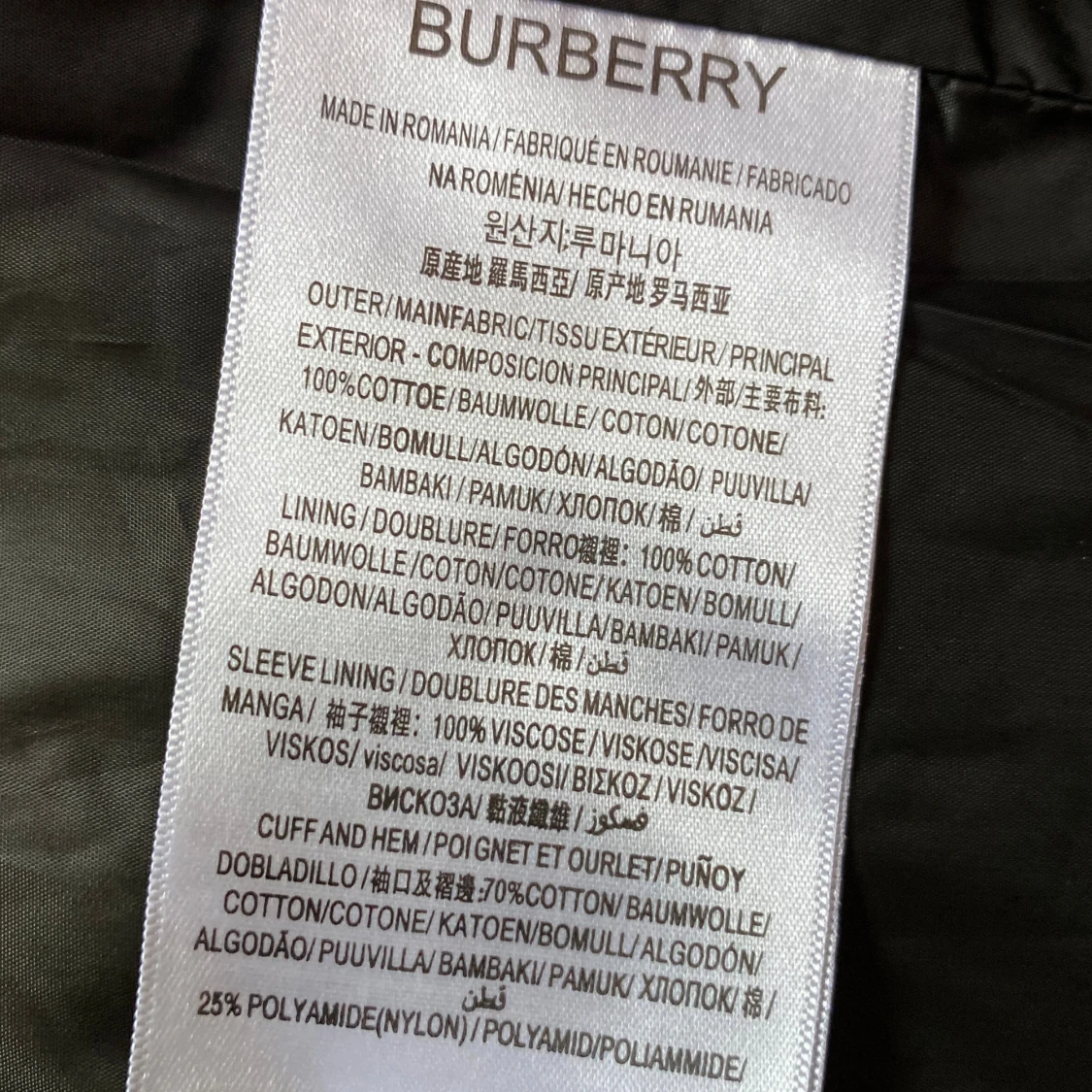 Burberry vinterjacka - 4