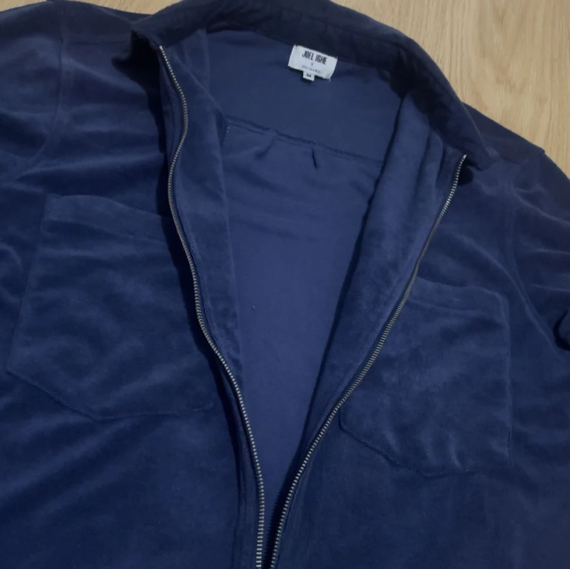 Mörkblå overshirt från Joel Ighe x Stayhard - 2