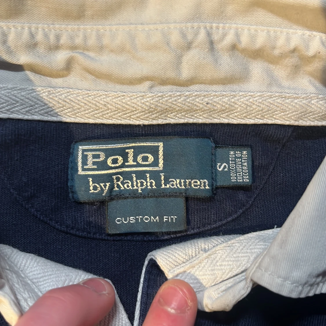 Mörkblå pikétröja från Polo Ralph Lauren - 3