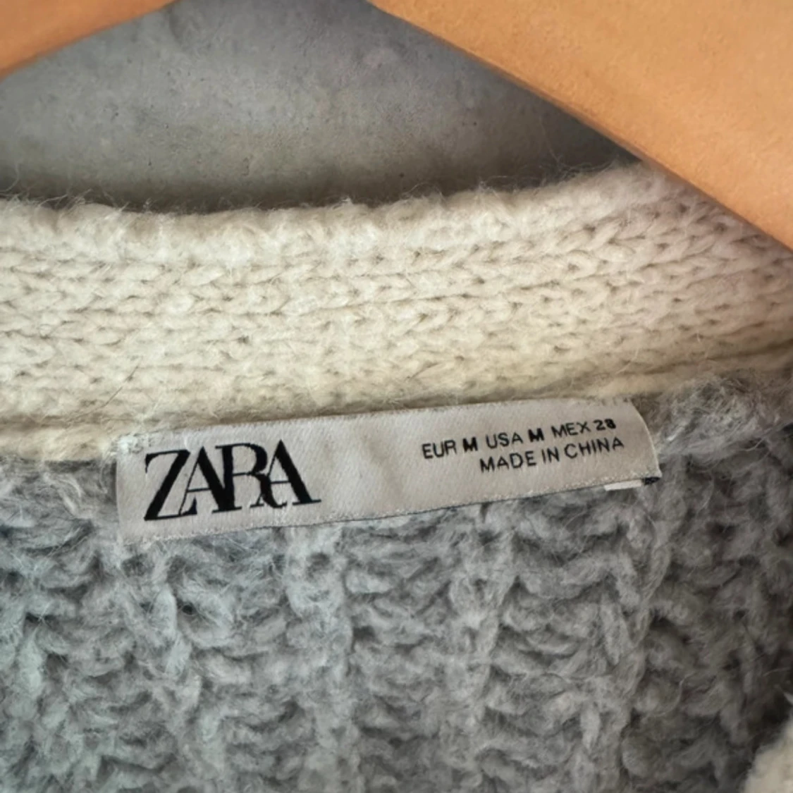 Stickad kofta Zara - 2