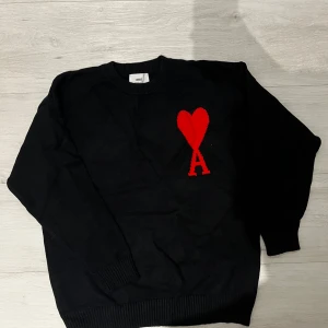 AMI Paris black and red sweater - Size M