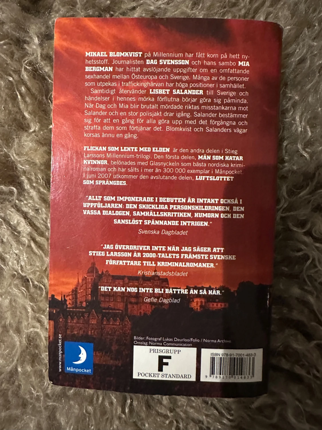 Millennium-trilogin (Män som hatar kvinnor, Flickan som lekte med elden, Luftslottet som sprängdes) - 3