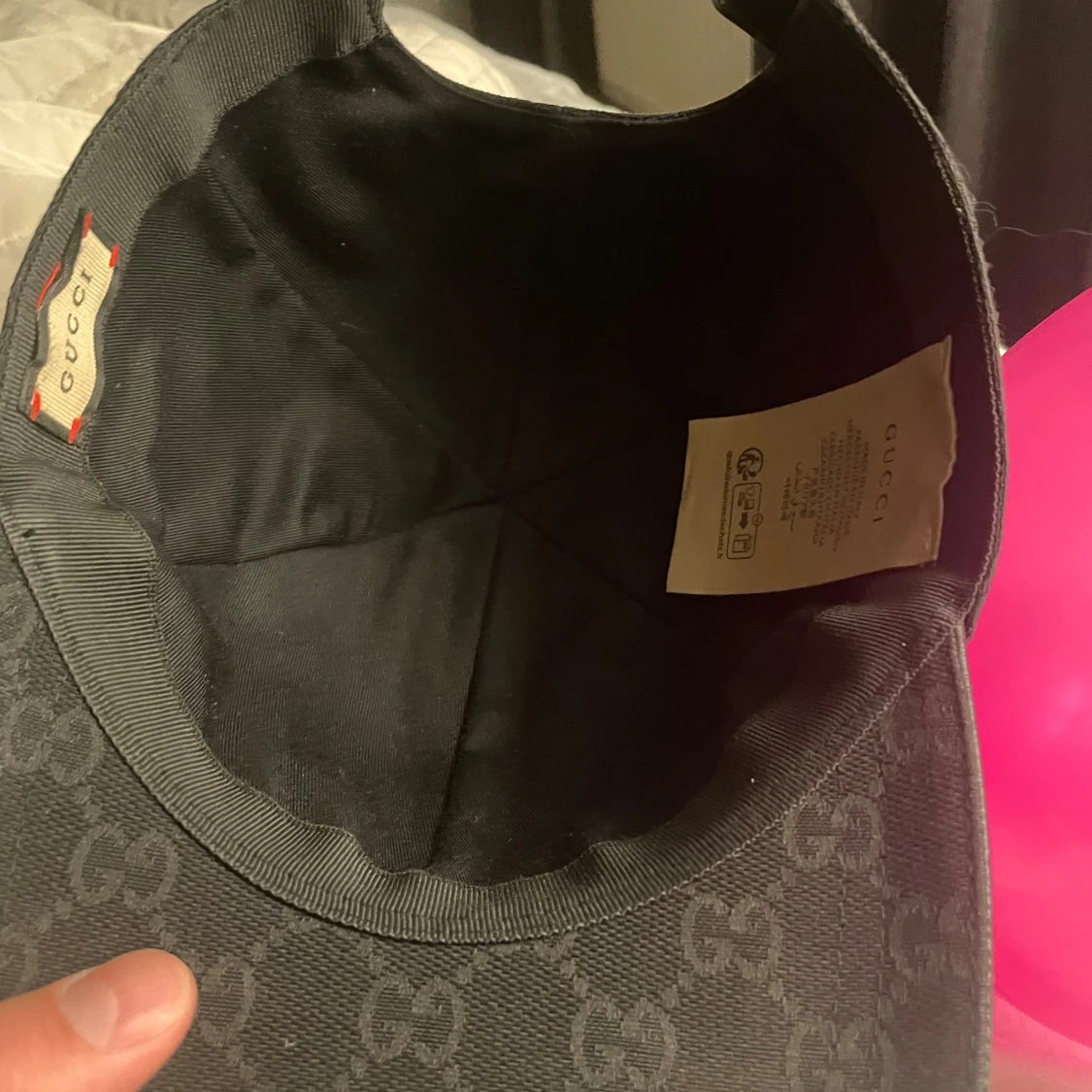 Svart Gucci keps  - 2