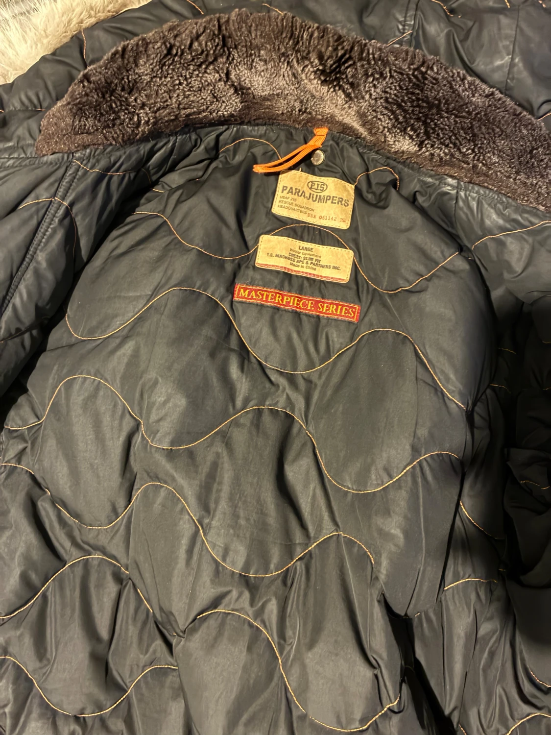 Svart Parajumpers parkajacka L - 2