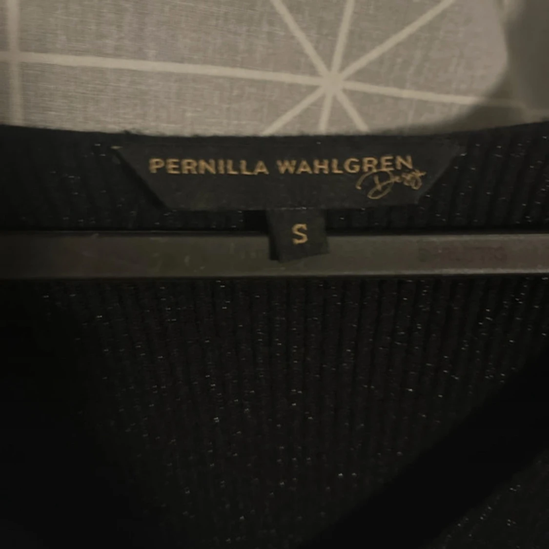 Svart ribbad topp Pernilla Wahlgren - 2