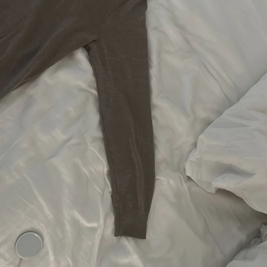 Brun v-ringad tröja Polo Ralph Lauren - 1