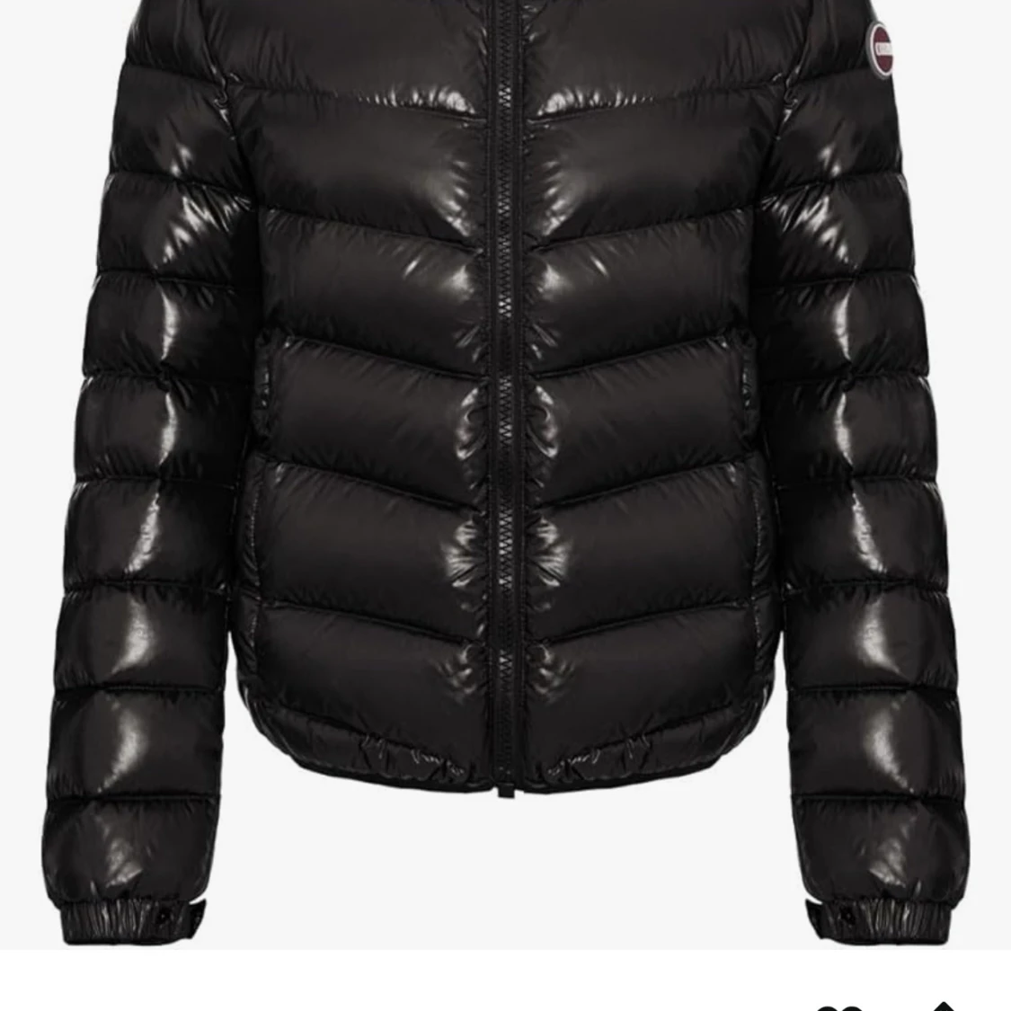 Svart pufferjacka från Colmar