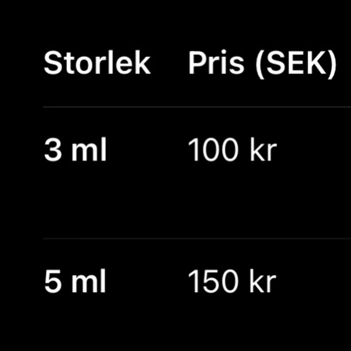 Intresse, försäljning av stronger with you amber! 3, 5, 10, 30ml. - 2