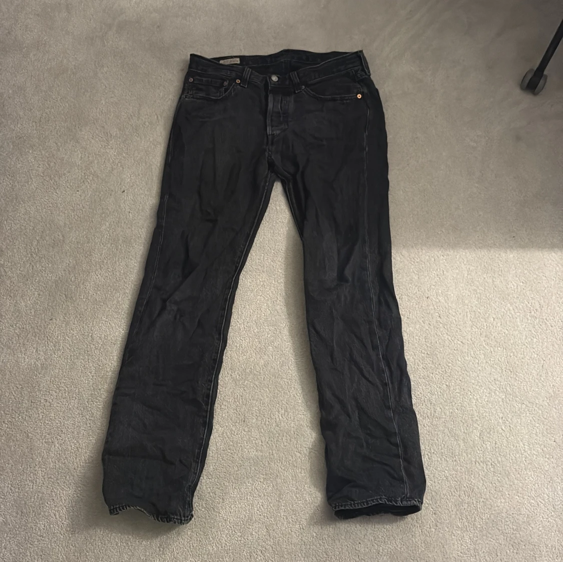 Svarta Levi's 501 jeans W31 L32